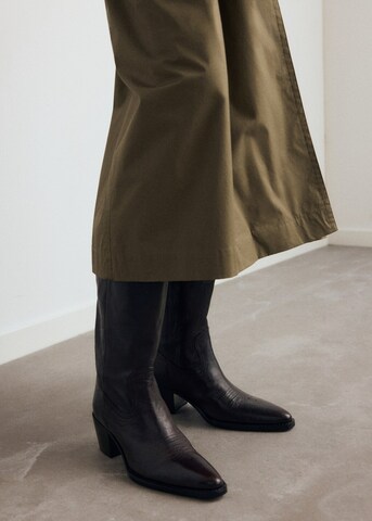 MANGO Boots in Black