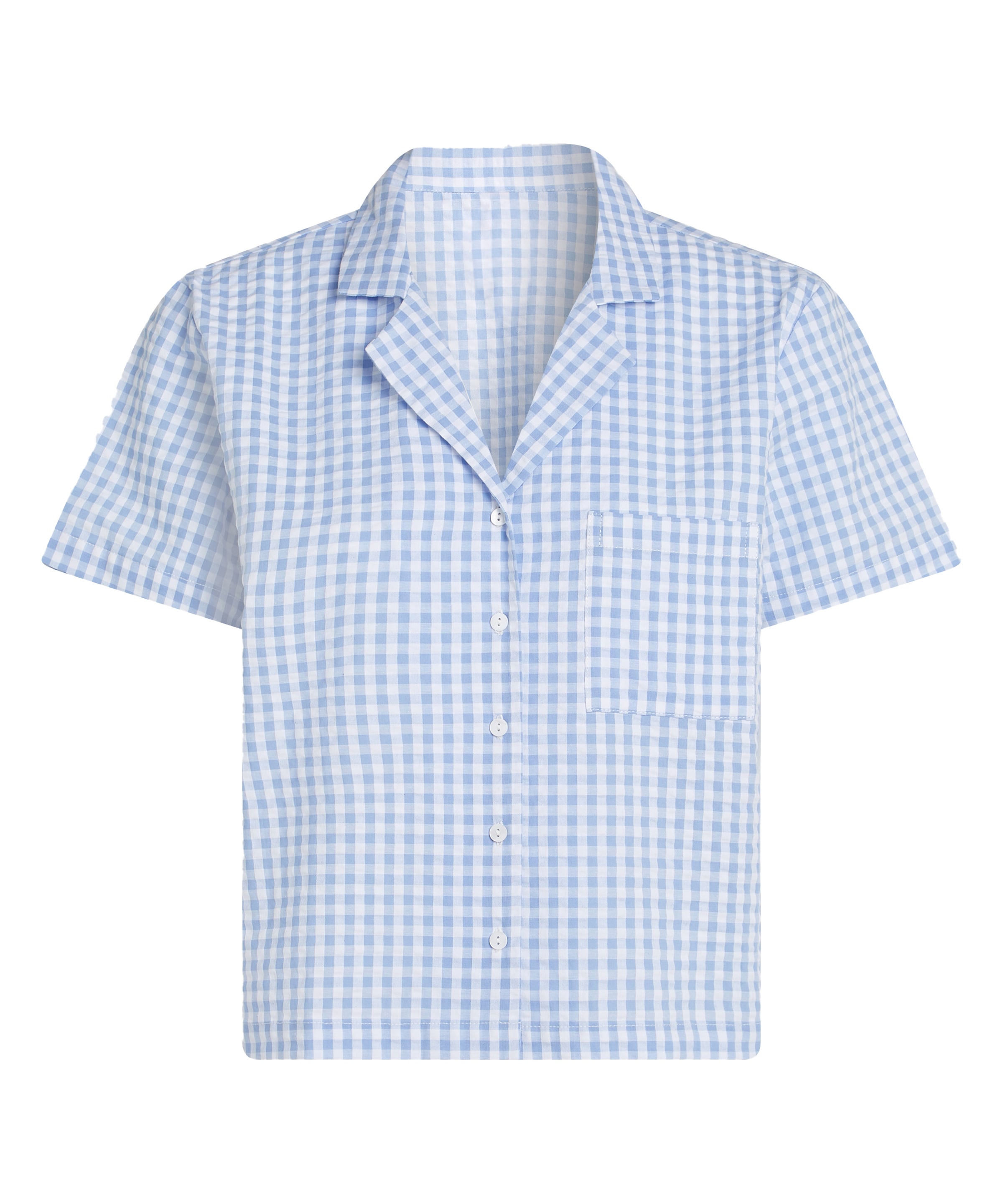 Hunkemöller Soveskorte i blå: forside