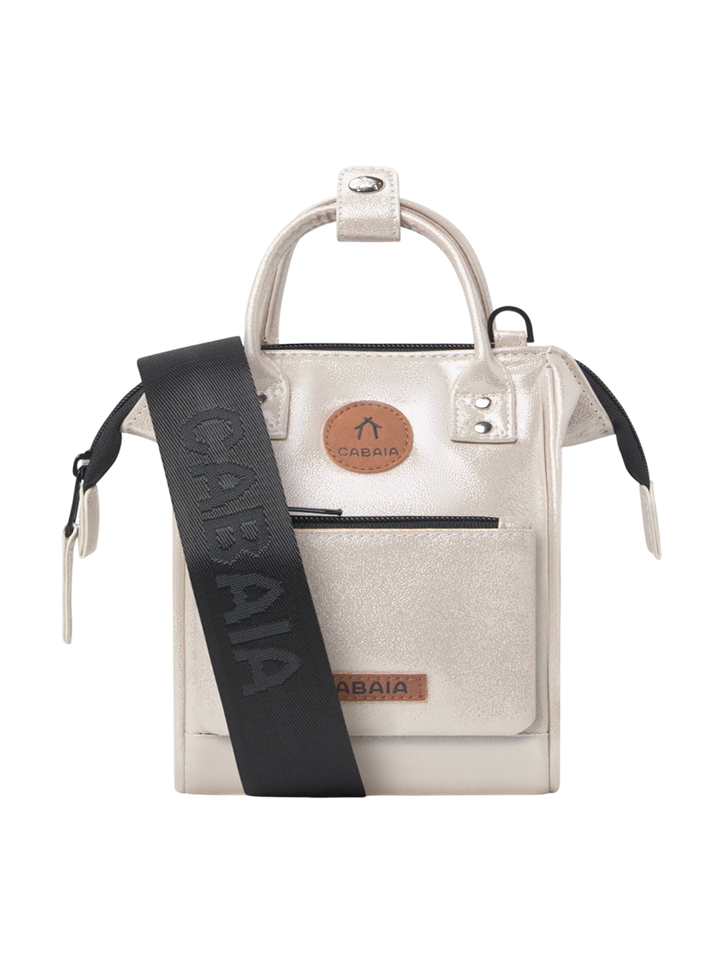 Cabaia Crossbody Bag 'Honolulu' in Gold: front