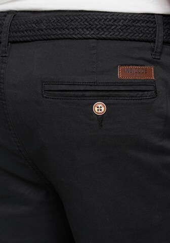 INDICODE JEANS Regular Hose in Schwarz