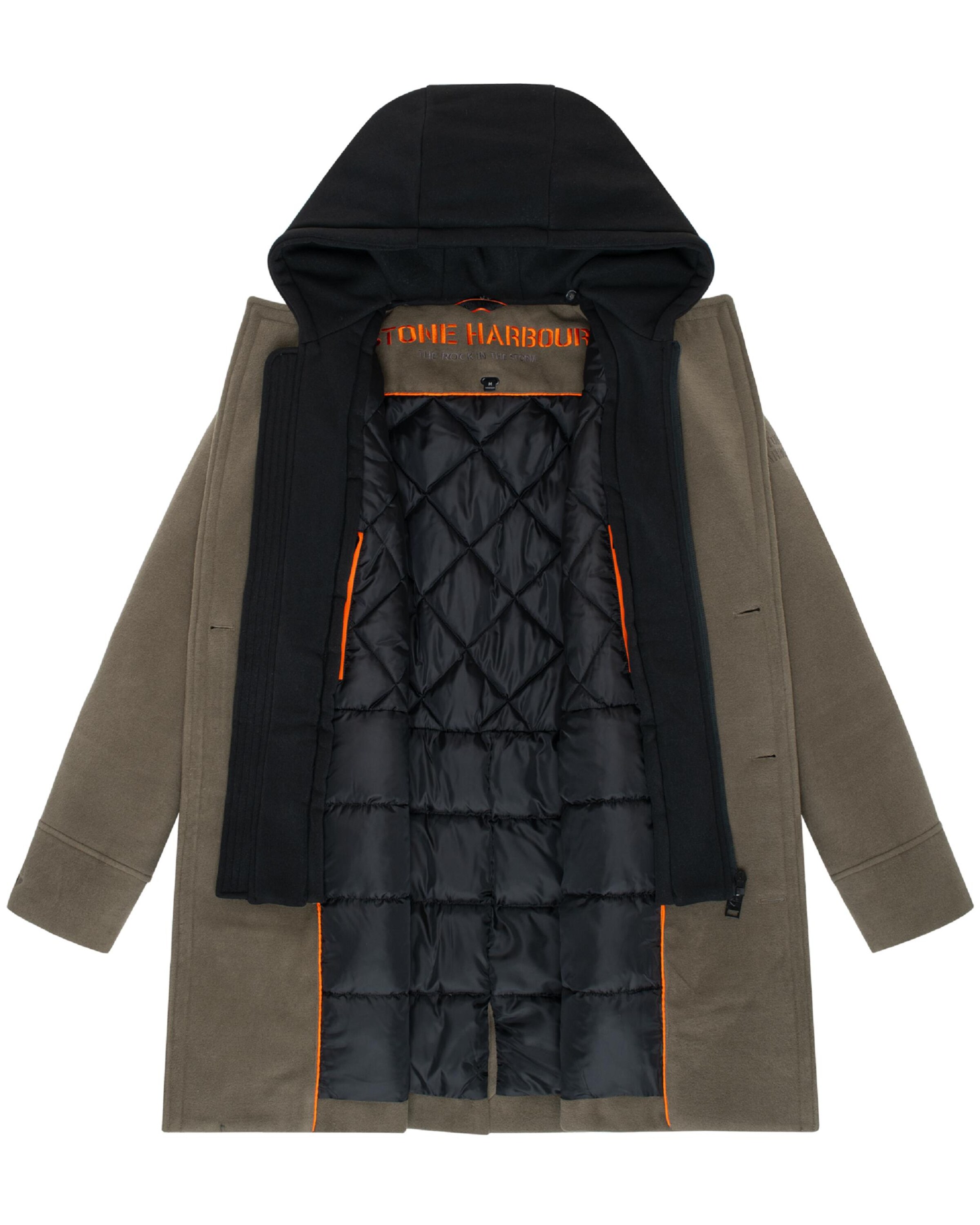 STONE HARBOUR Winterjas 'Darioon XX' in Bruin