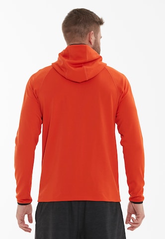 ENDURANCE Athletic Fleece Jacket 'Deerto' in Orange