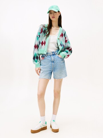 Cardigan Tommy Jeans en vert