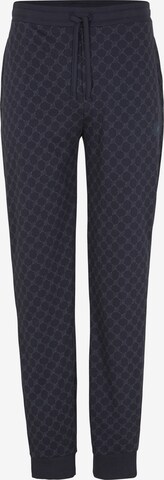 JOOP! Tapered Broek in Blauw: voorkant