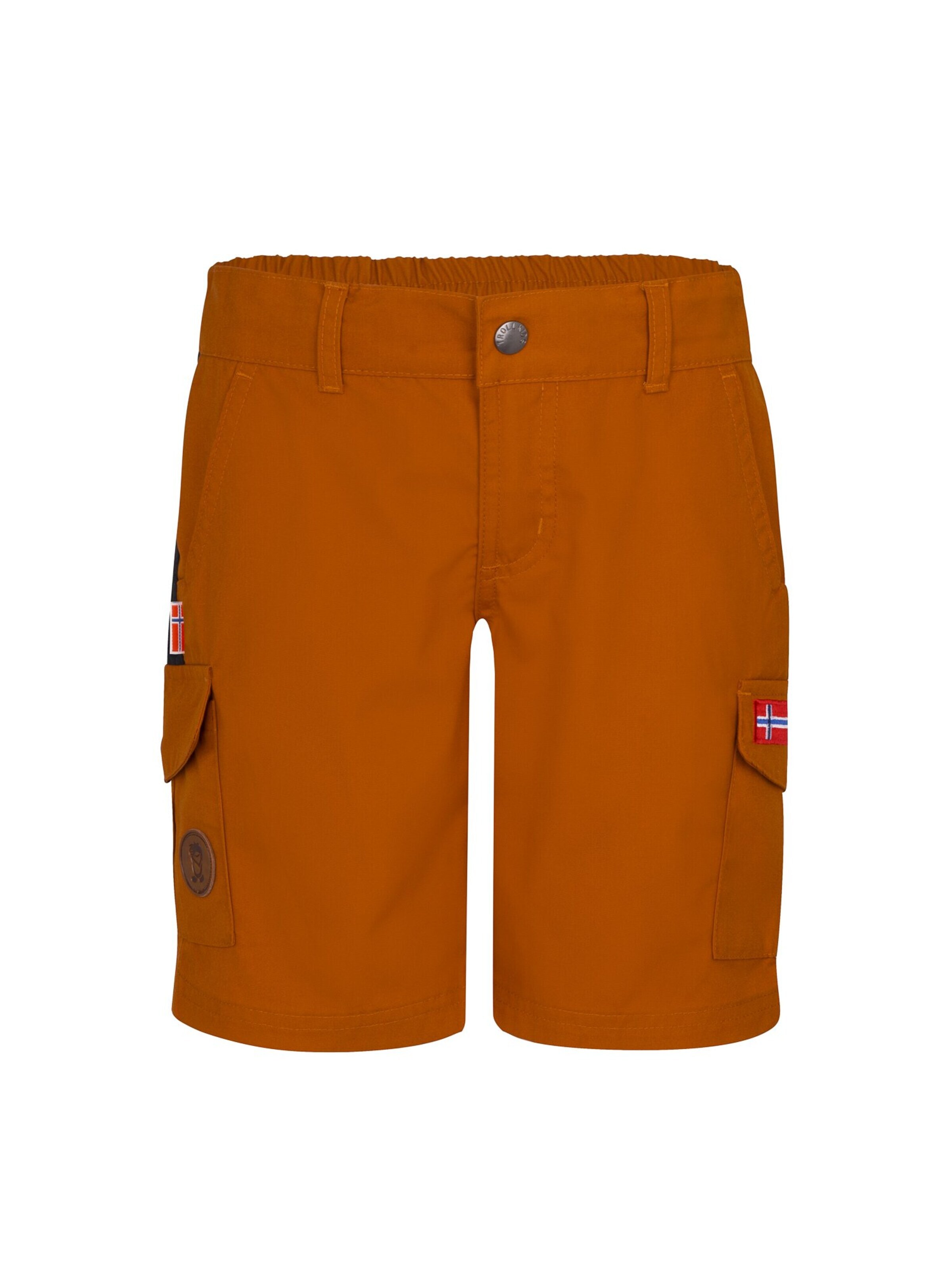 TROLLKIDS Workout Pants in Orange: front