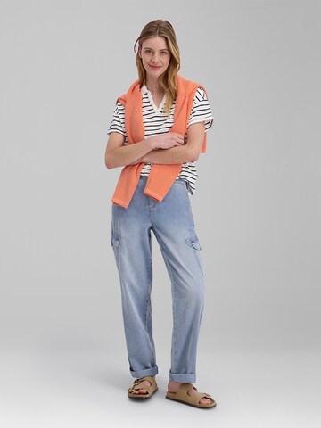 TIMEZONE Wide Leg Jeans 'Marla' in Blau