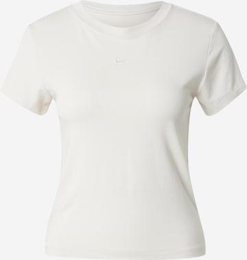 T-shirt 'CHLL' Nike Sportswear en beige : devant