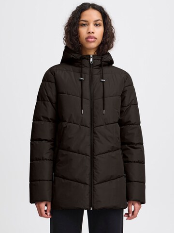 ICHI - Casaco de inverno ' IHZELANA JA ' em preto: frente