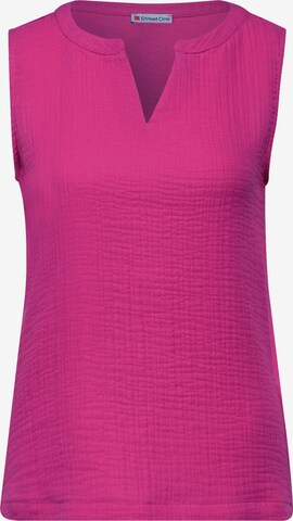 STREET ONE Top in Roze: voorkant