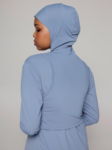 SIYA Swimwear T-shirt Badpak 'Hijab' in Blauw