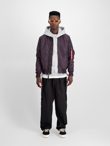 Giacca di mezza stagione 'MA-1 TT' di ALPHA INDUSTRIES in lilla