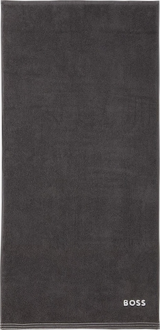 BOSS Home Towel 'EDGE' in Grey: front