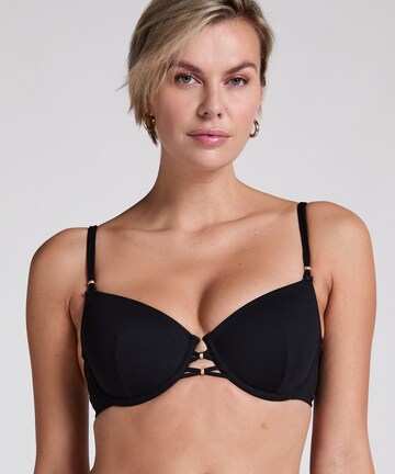 Hunkemöller Bikini Top in Black: front