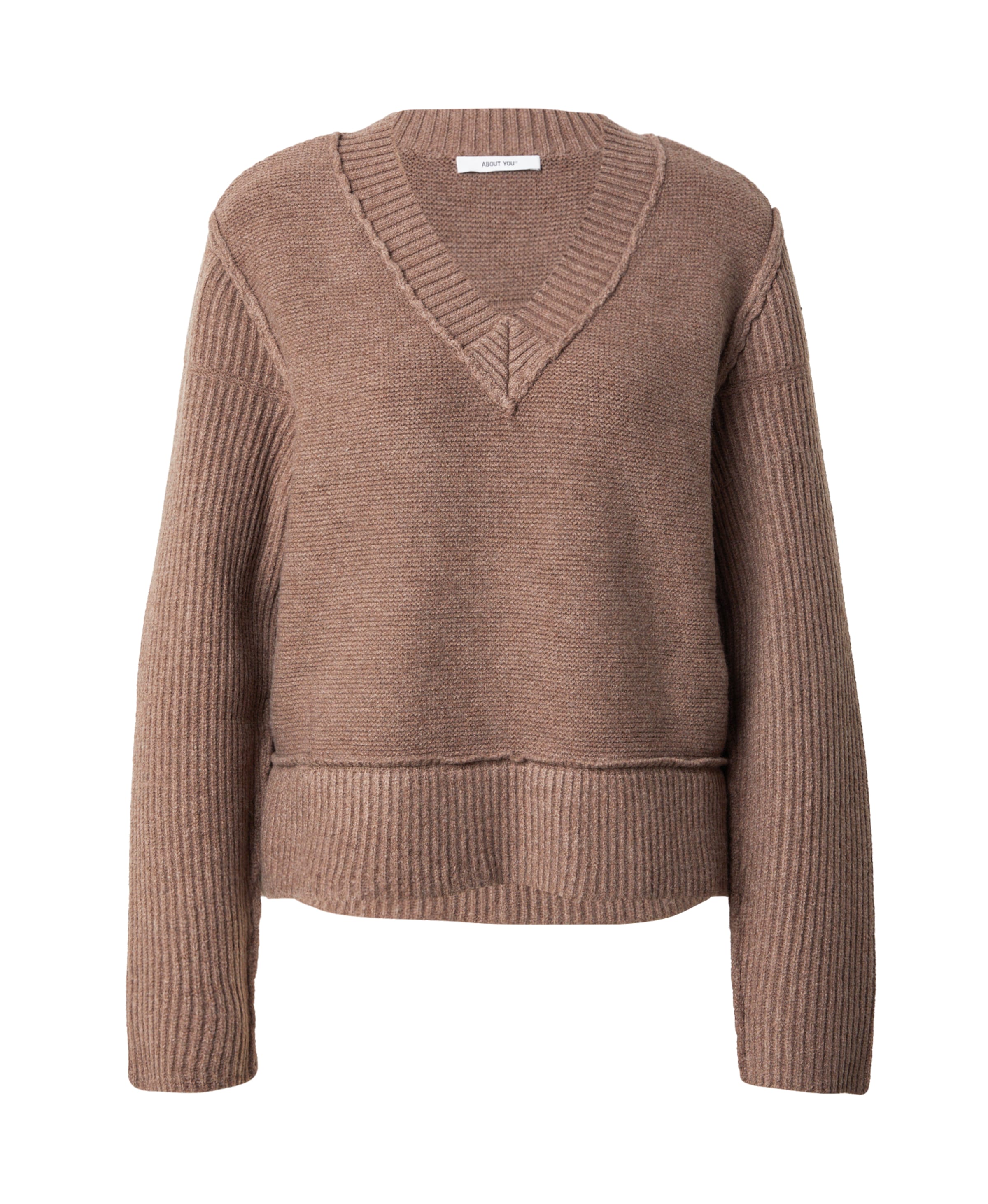 ABOUT YOU Пуловер 'Lina' в бежово: отпред