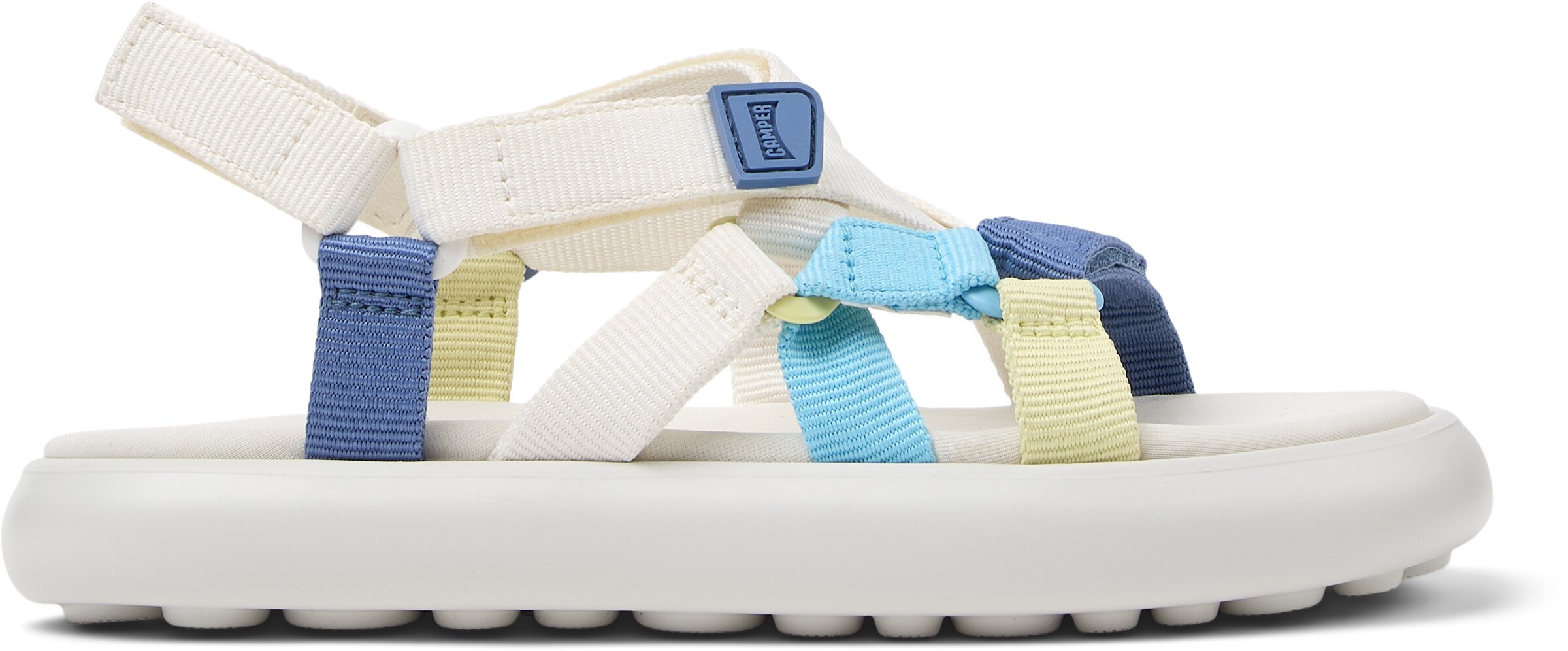 Sandalo con cinturino 'Pelotas Flota' di CAMPER in bianco