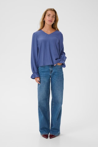 Kaffe - Blusa 'KARea' en azul