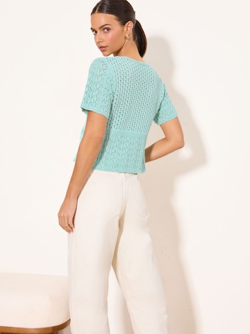 Lipsy Вязаная кофта в Синий