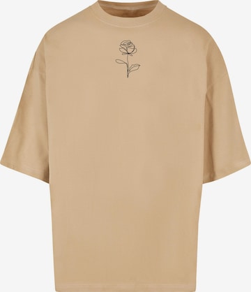 T-Shirt 'Spring - Rose' Merchcode en beige : devant