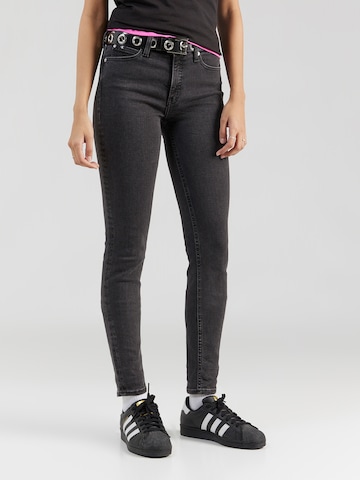 Calvin Klein Jeans Skinny Jeans in Black: front