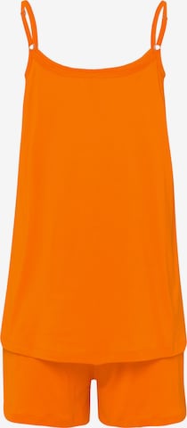 Hanro Short Pajama Set ' Juliet ' in Orange