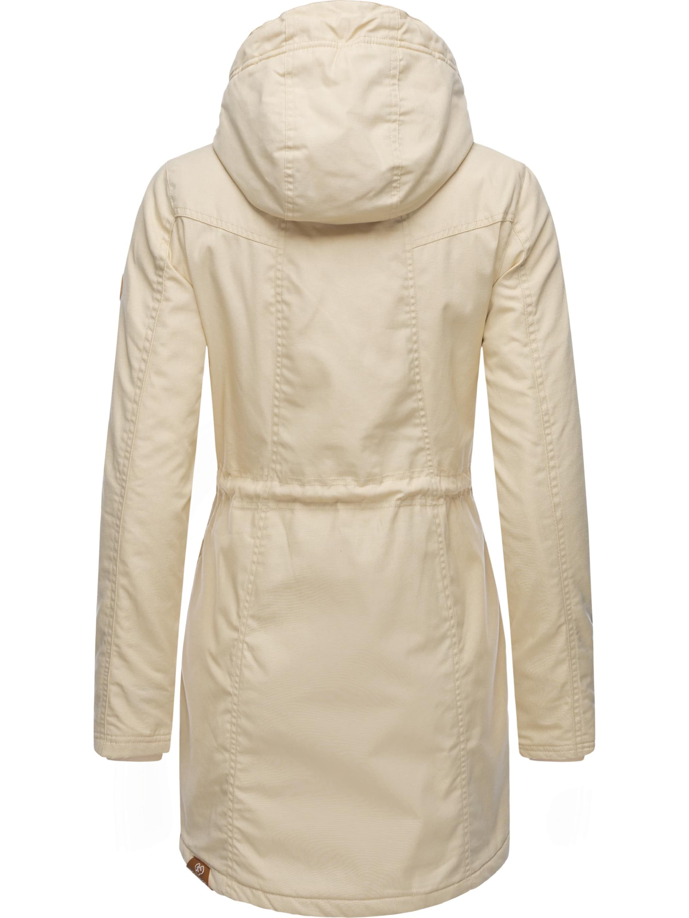 Ragwear - Parka de inverno 'Elsie' em bege