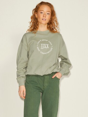 JJXX - Sudadera 'BEATRICE' en verde: frente