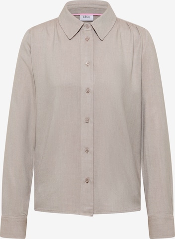 CECIL Bluse in Braun: Vorderseite