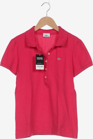 LACOSTE Top & Shirt in XL in Pink: front