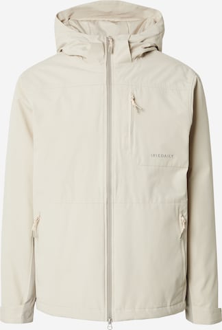 bēšs Iriedaily Starpsezonu jaka 'Nilas': no priekšpuses