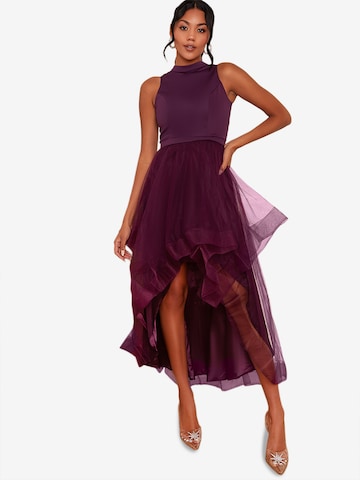 Chi Chi London Společenské šaty – fialová: přední strana