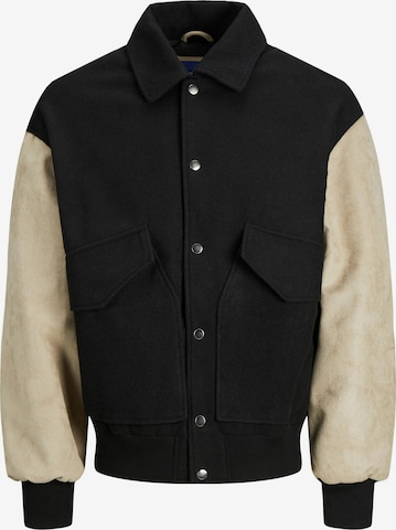 JACK & JONESPrijelazna jakna 'FAME' - crna boja: prednji dio
