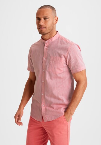 H.I.S Regular fit Button Up Shirt in Pink