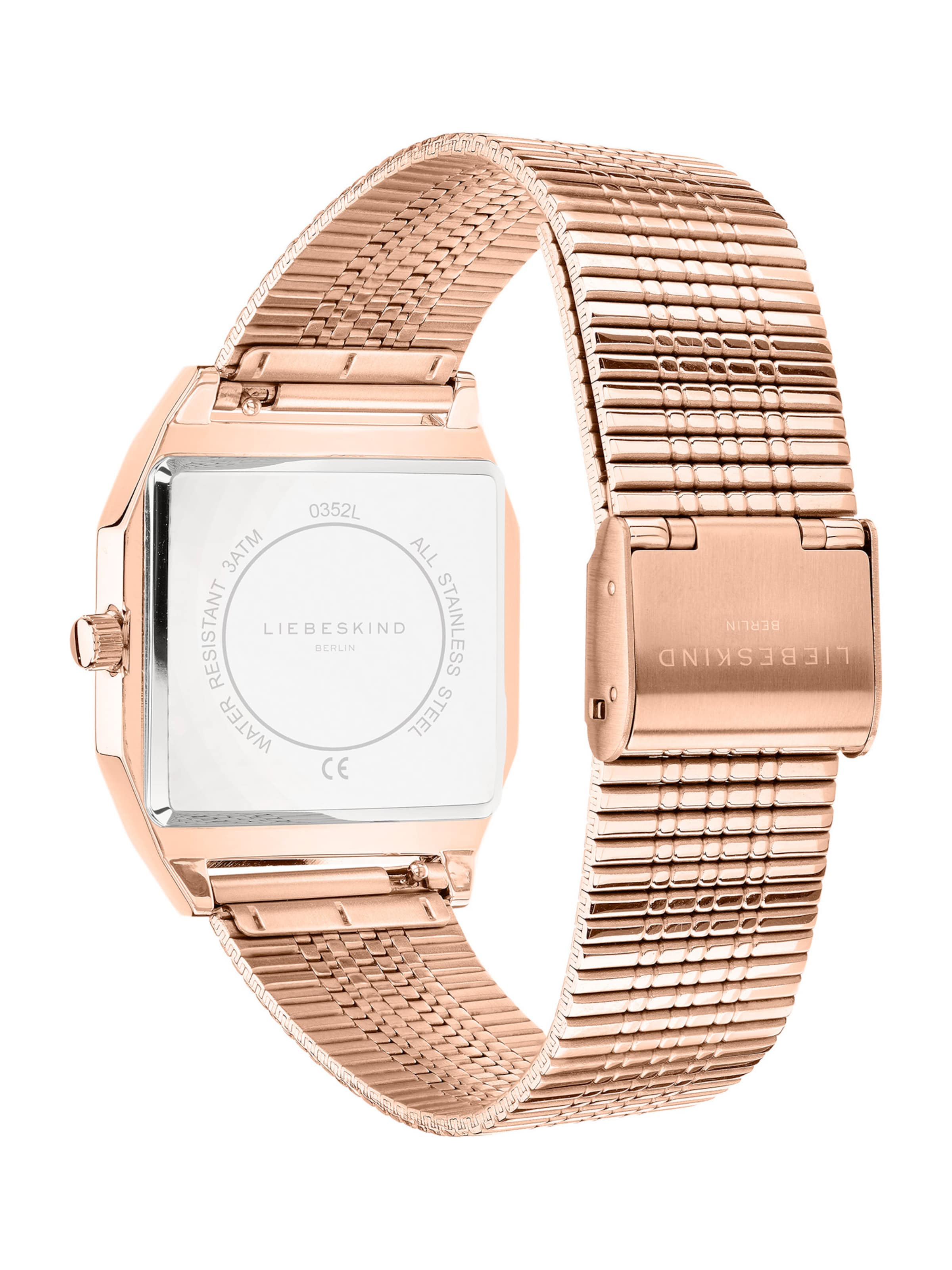 Montre à affichage analogique Liebeskind Berlin en or