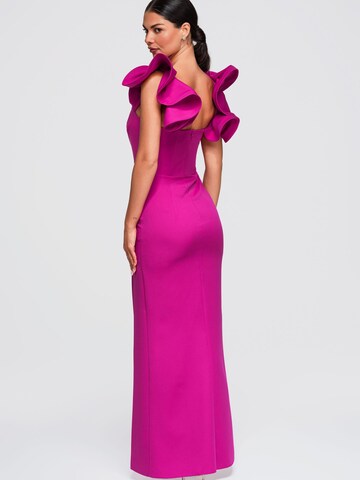 Ombre Abendkleid‌‌‌‌‌‌‌ in Pink