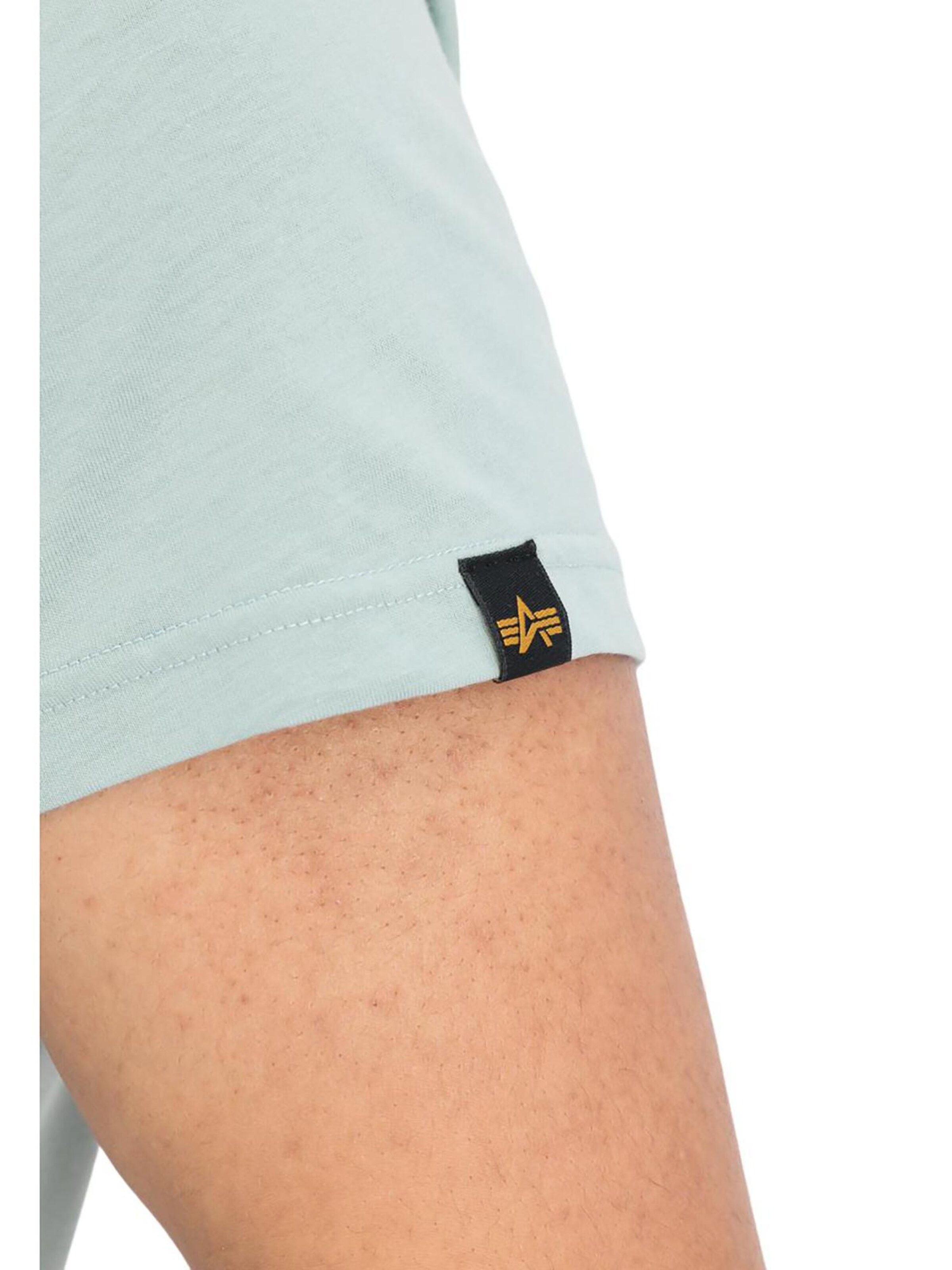 ALPHA INDUSTRIES Shirt 'Basic'‌‌‌‌‌ in Grün