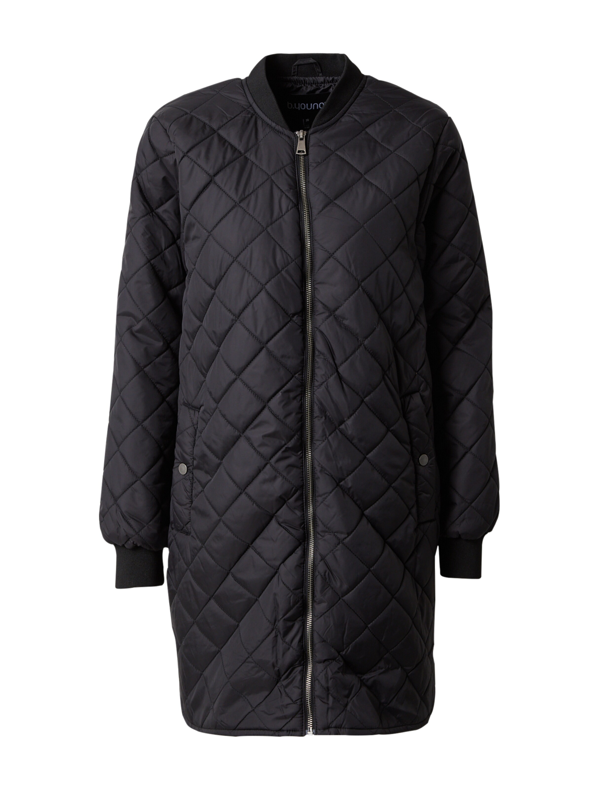 b.young Overgangsfrakke 'CANNA' i sort: forside