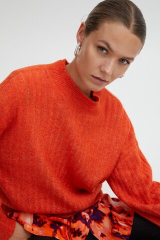 ICHI Strickpullover 'Kamara' in Rot