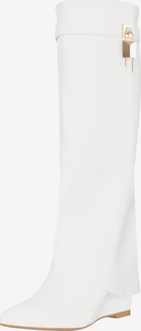 Salinyang Støvler i hvid: forside