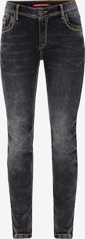 CIPO & BAXX Slimfit Jeans in Grau: predná strana