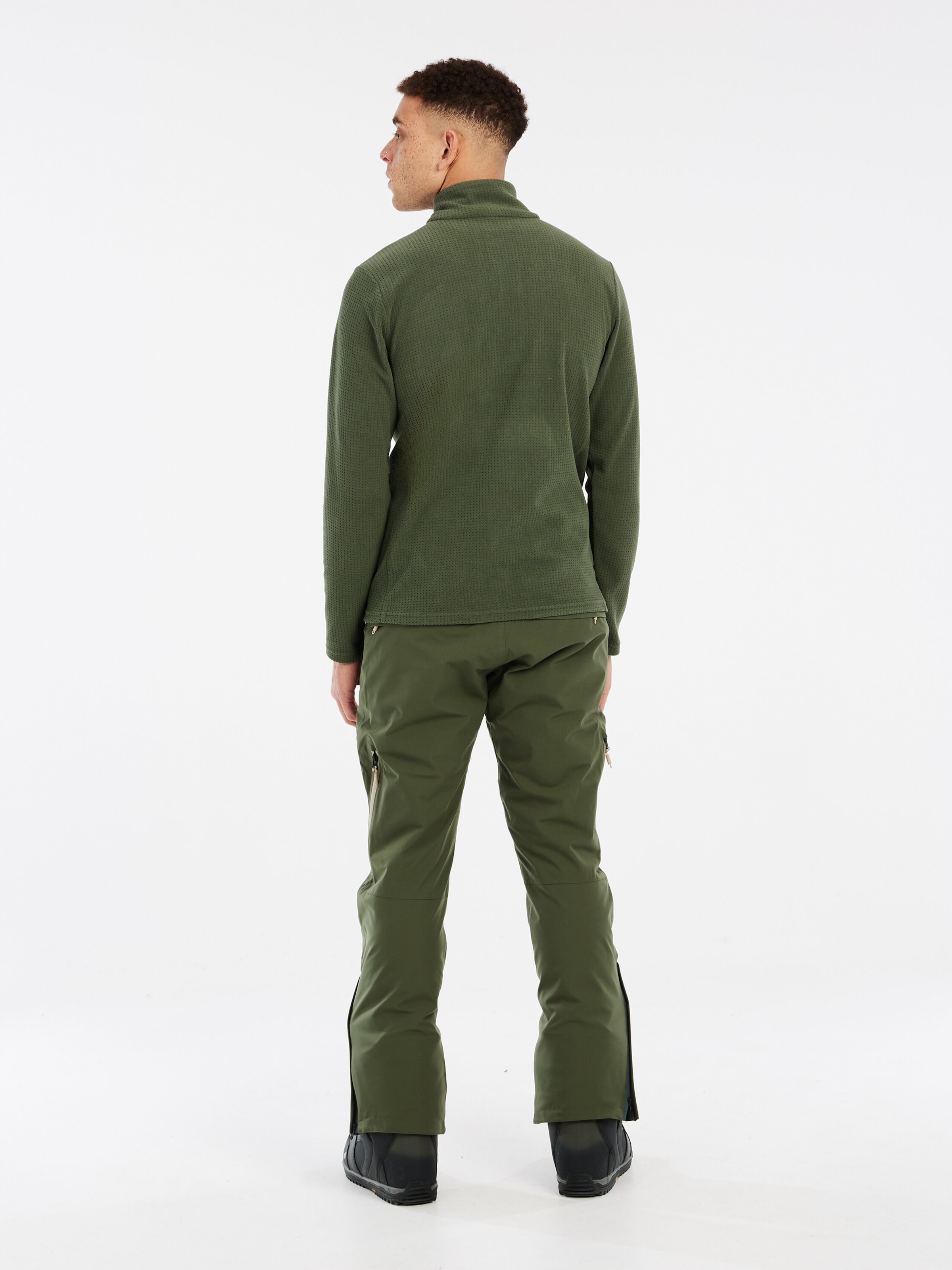 PROTEST Athletic Sweatshirt 'PRTCARE' in Green