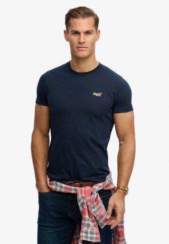 Superdry & Co Shirt in Blue: front