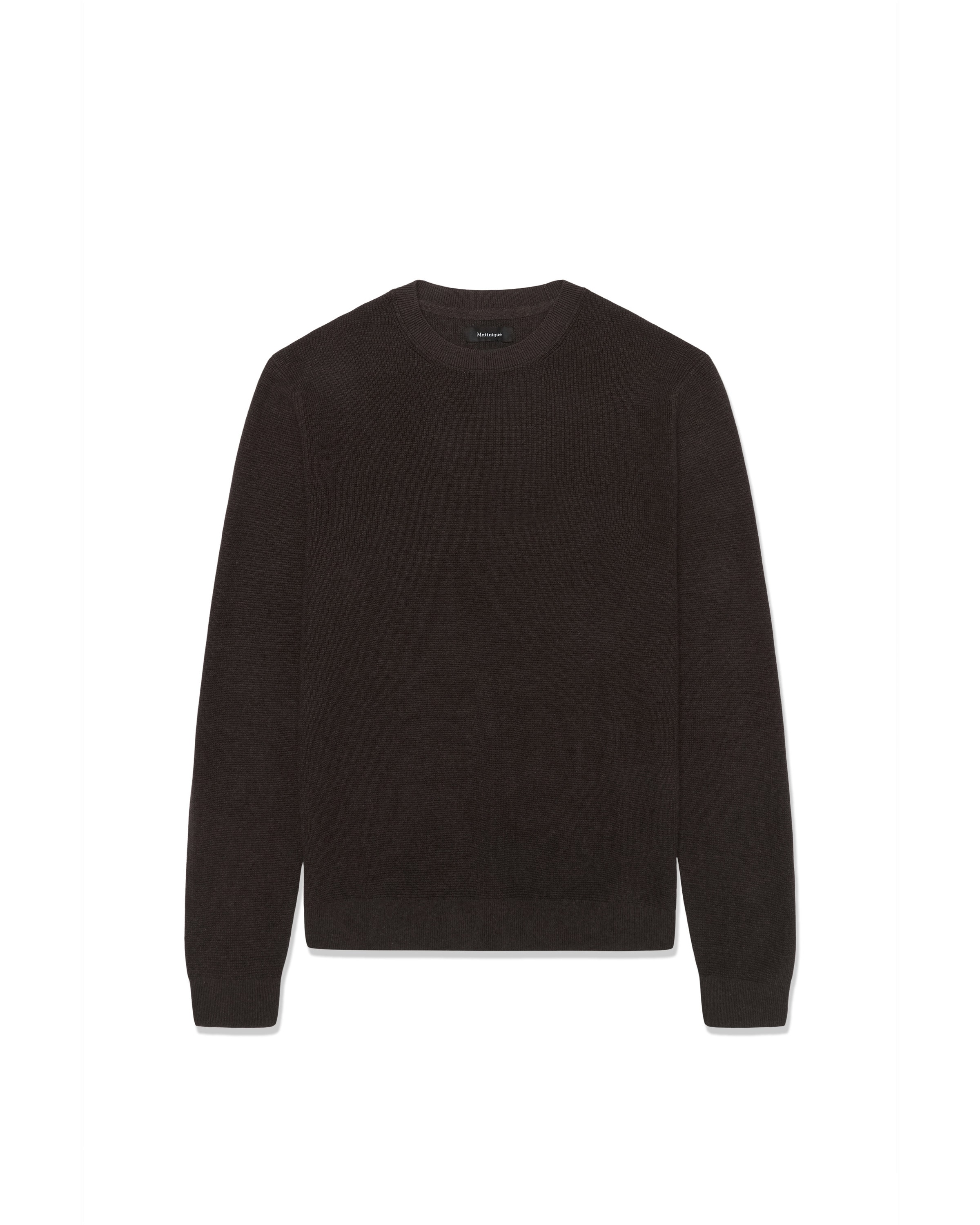 Matinique Sweater 'MALagoon' in Brown: front