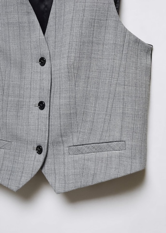MANGO Vest 'lyon' in Grey