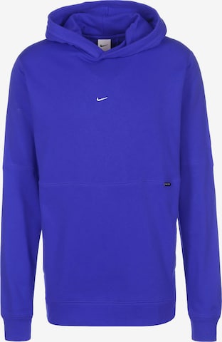 Sweat de sport NIKE en bleu : devant