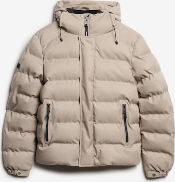 Veste d’hiver Superdry en beige : devant