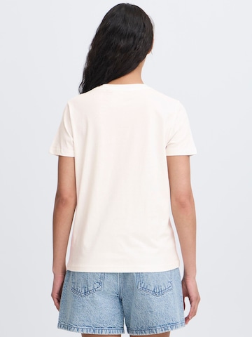 ICHI - Camiseta 'IHCAMINO' en blanco