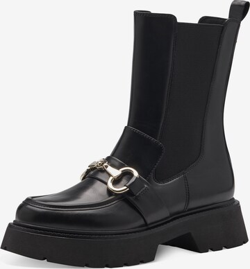 MARCO TOZZI Ankle Boots in Black: front