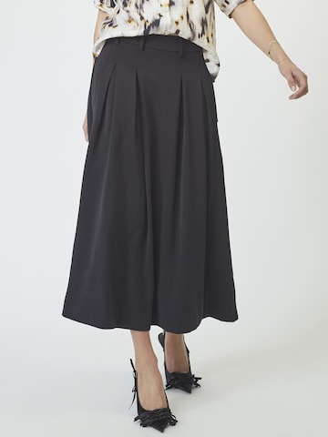 co'couture Rok 'Anya' in Zwart: voorkant