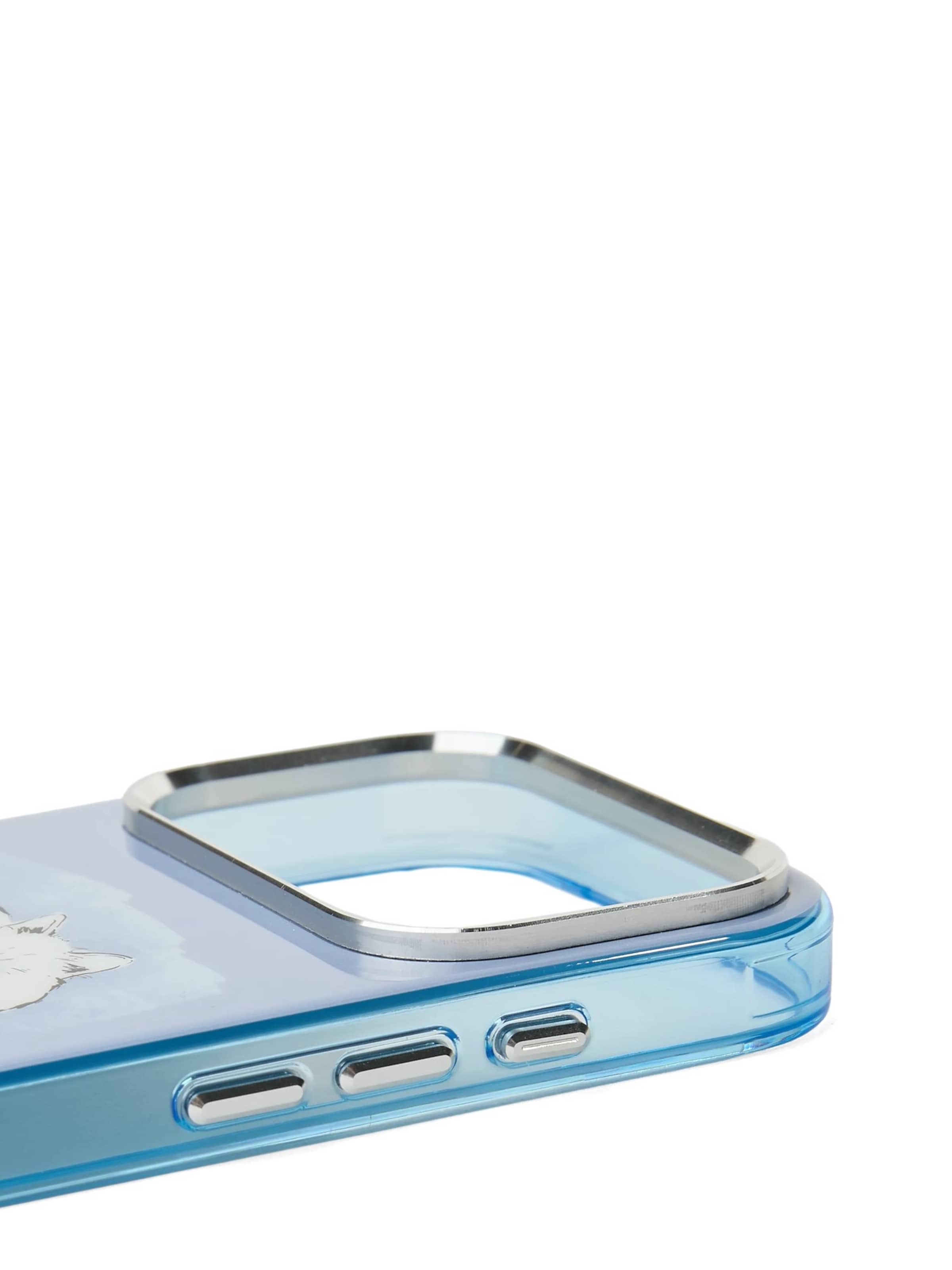 Protection pour smartphone Karl Lagerfeld en bleu