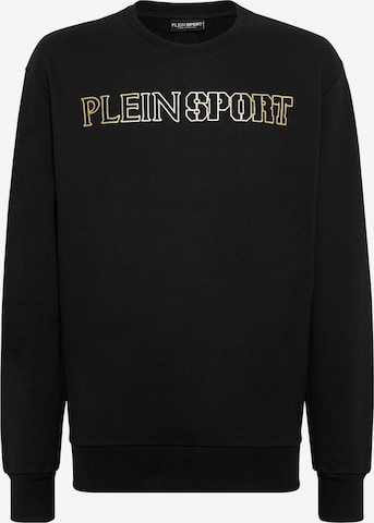 Plein Sport Sweatshirt 'Tiger' in Black: front